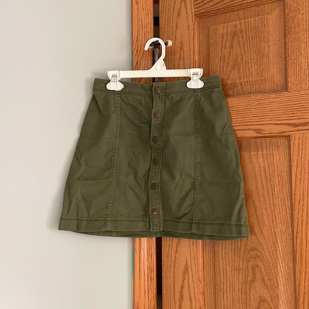 Olive green Hollister skirt